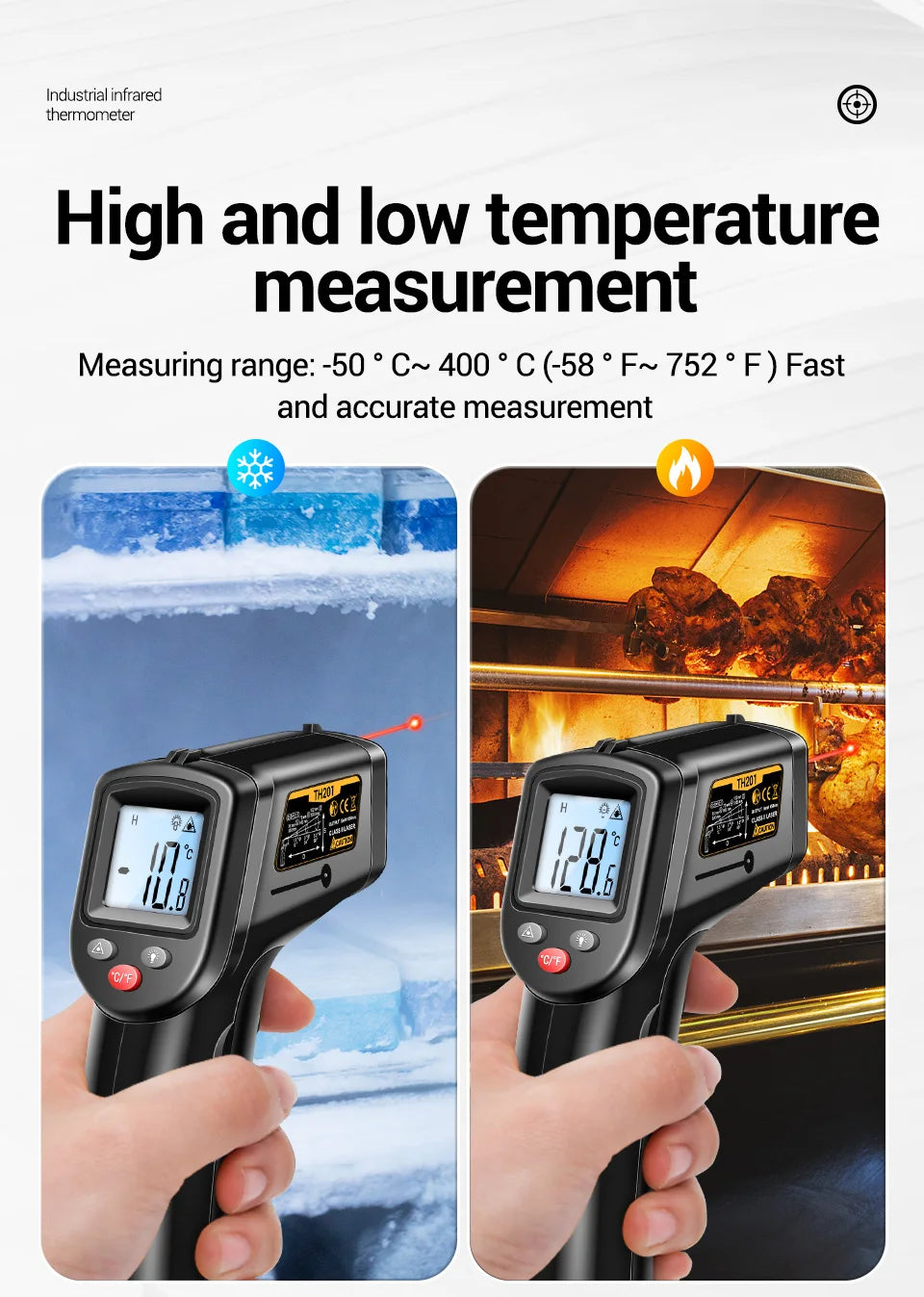 DropGadget™ Digital Laser Thermometer DropGadget