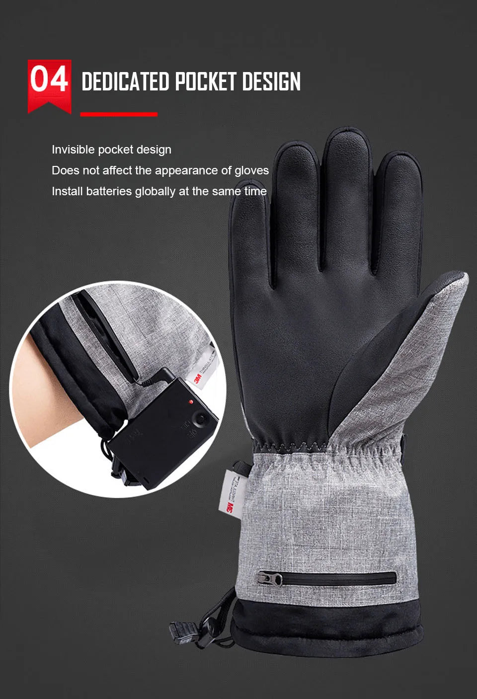 DropGadget™ Heated Gloves DropGadget