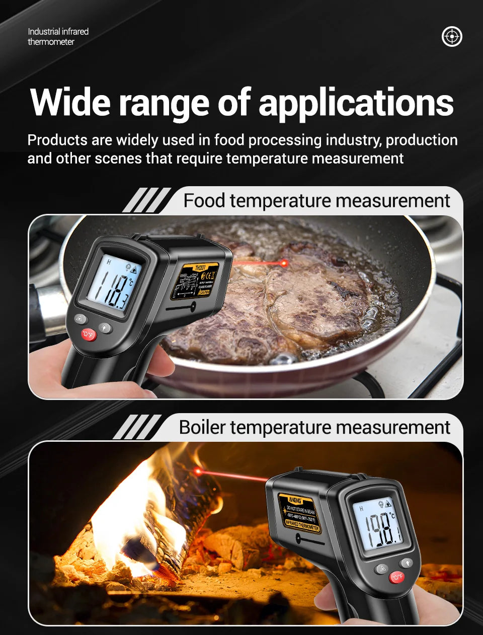 DropGadget™ Digital Laser Thermometer DropGadget